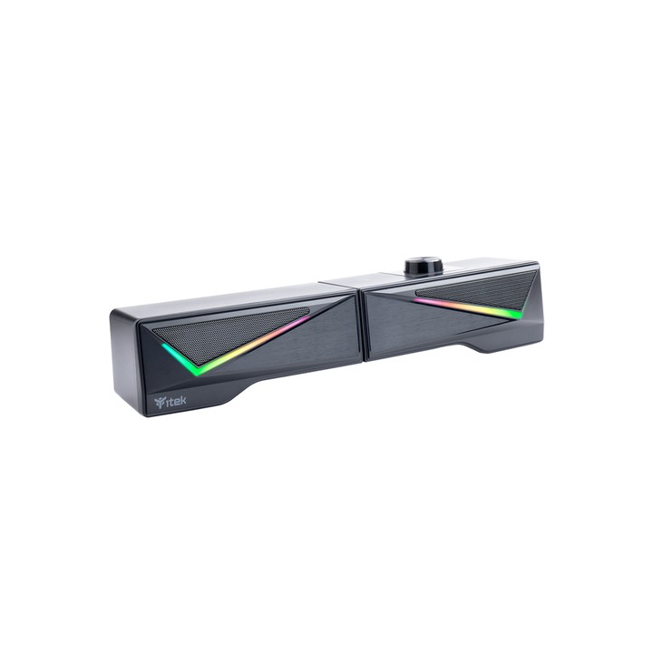 ITEK GAMING SOUNDBAR S101 - RGB, BLUETOOTH, JACK 3.5MM, TOUCH, MODALI.
