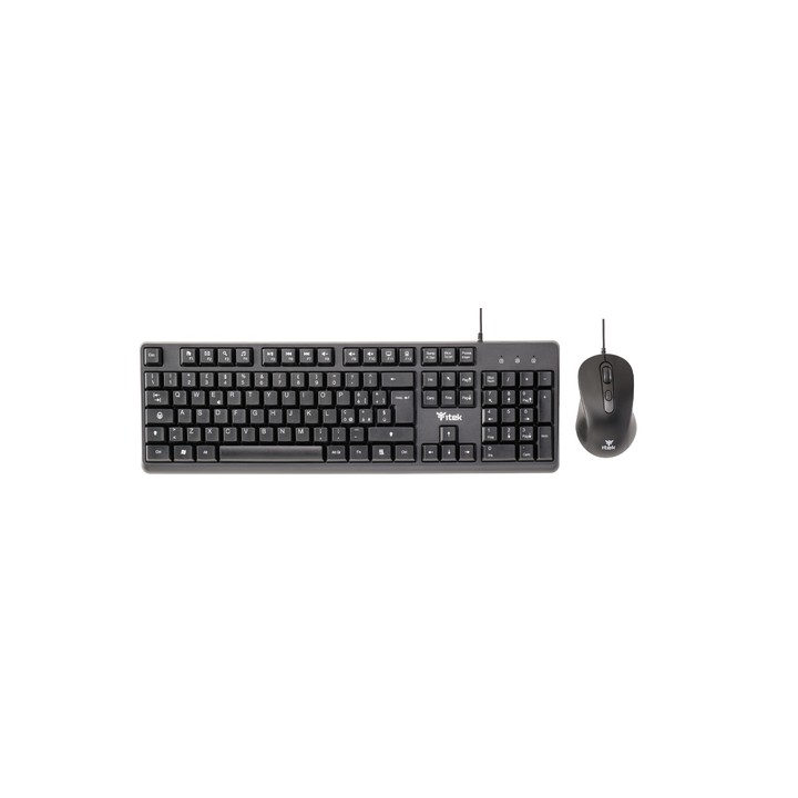 ITEK TASTIERA + MOUSE DEC C01 USB MOUSE OTTICO 3600DPI TASTIERA MEMBR.