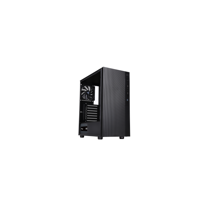 ITEK CASE MIDDLE TOWER SYLENT 03NP PSU 500W ATX 2xUSB3 3x12cm FAN FON.