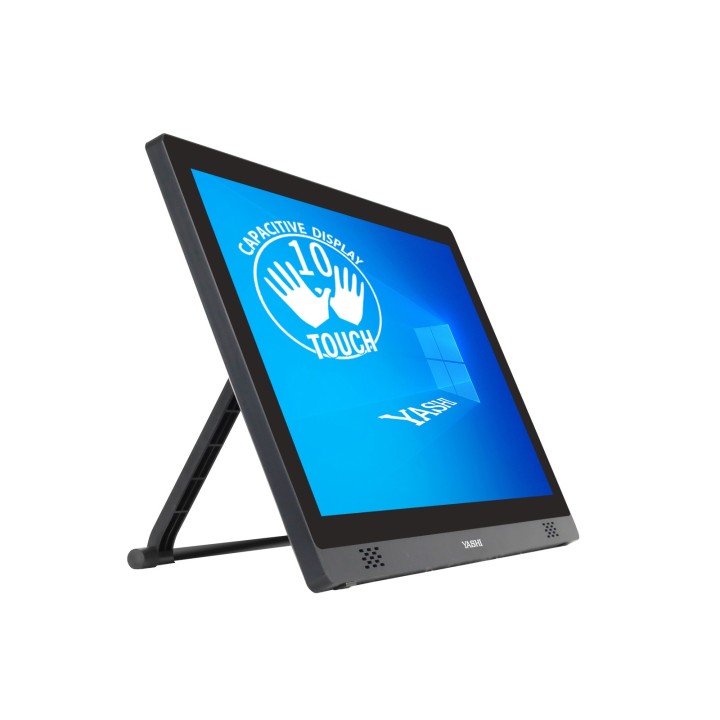 YASHI MONITOR TOUCH 21,5 LED IPS 16:9 FHD 250 CDM, VGA/DVI/HDMI 10 TO.