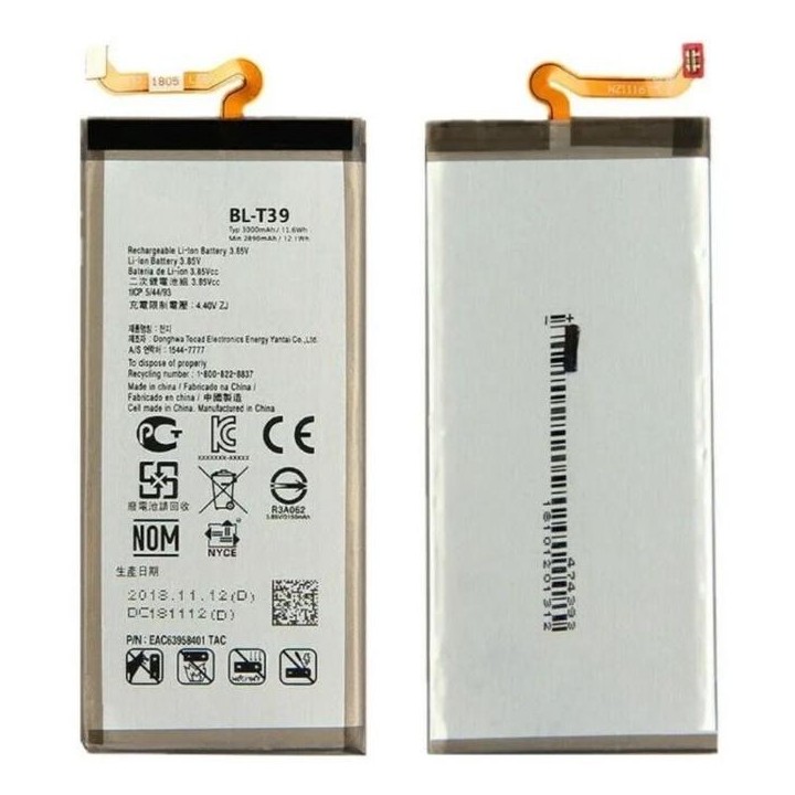 BATTERIA ORIGINALE BL-T39 PER LG G7 / G7 THINQ G710EM / Q7 LM-Q610 /..