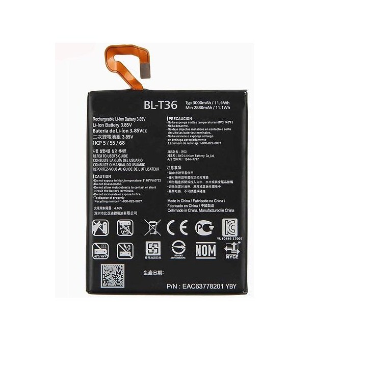 BATTERIA ORIGINALE BL-T36 PER LG K10 2018 / K11 2018 / K30 X410