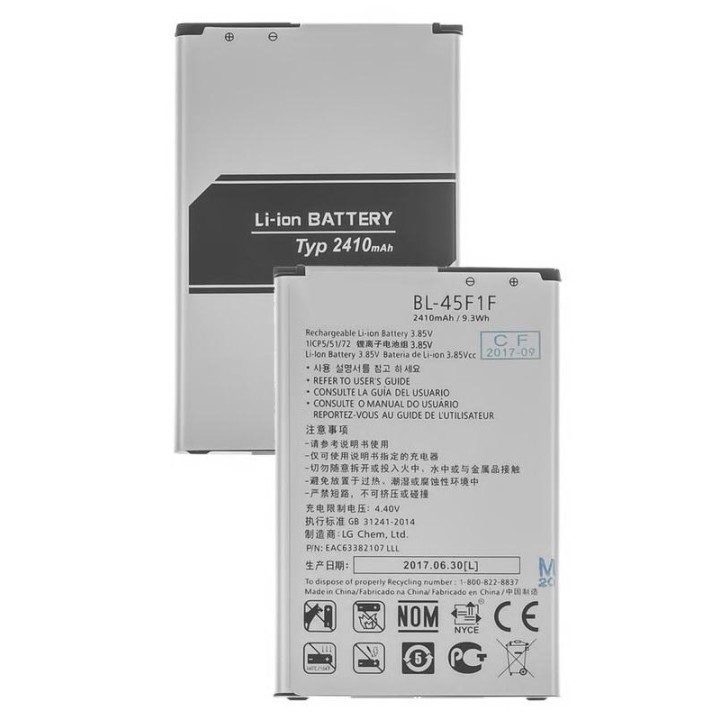 BATTERIA ORIGINALE BL-45F1F PER LG K4 2017 M153 M160 M151 / K8 2017 M.