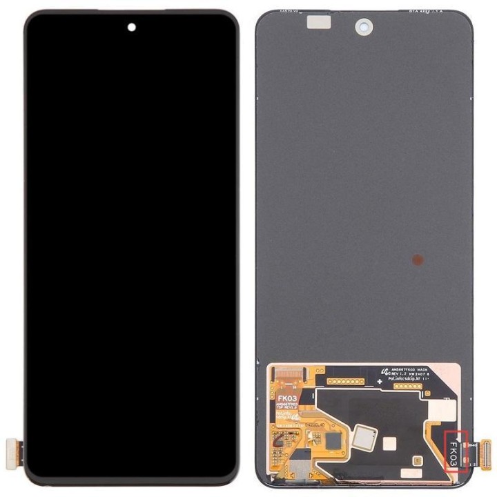 TOUCHSCREEN + DISPLAY OLED DISPLAY COMPLETO SENZA FRAME (FK03 VERSION.