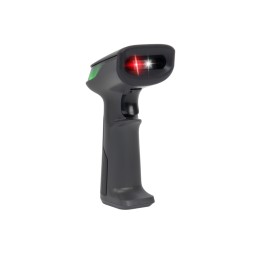 VULTECH LETTORE PISTOLA BARCODE SCANNER LASER WIRELESS 2.4GHZ E BLUET.