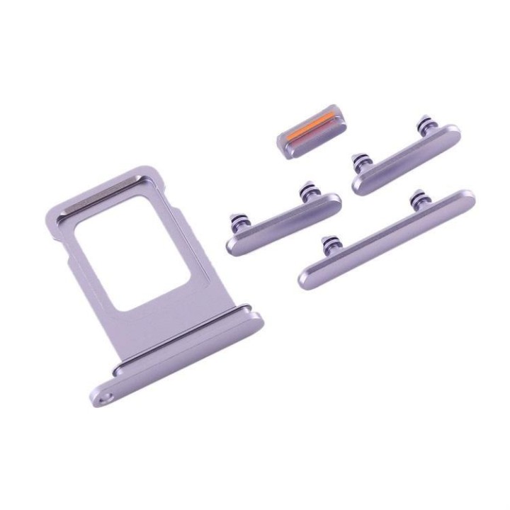 SET 4 PEZZI PORTA-SIM + TASTI VOLUME + TASTI POWER E TASTO VIBRAZIONE.
