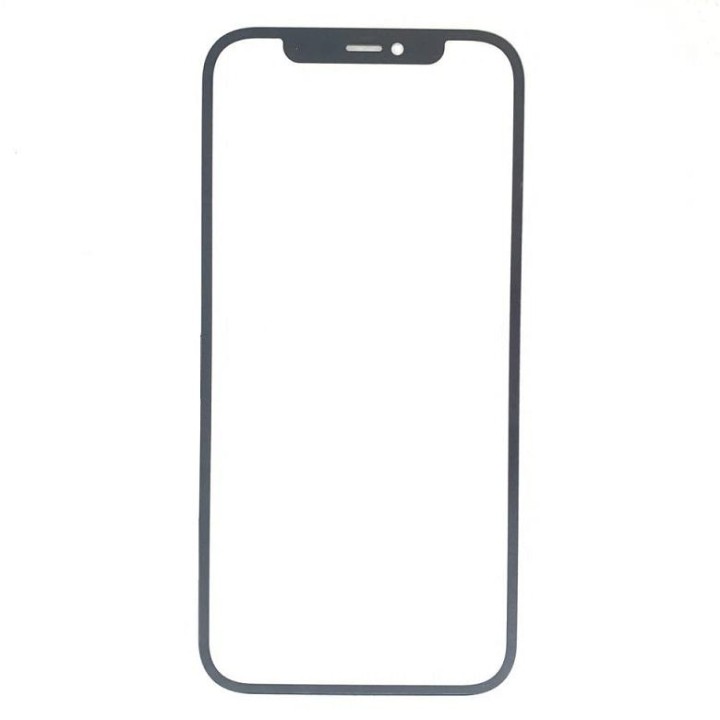 VETRO PER APPLE IPHONE 12 MINI 5.4 NERO