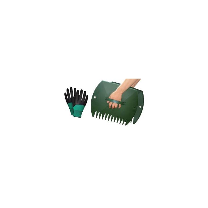 Fenner OpenAir Set 2pz Palette Raccogli Foglie + Guanti Nitrile