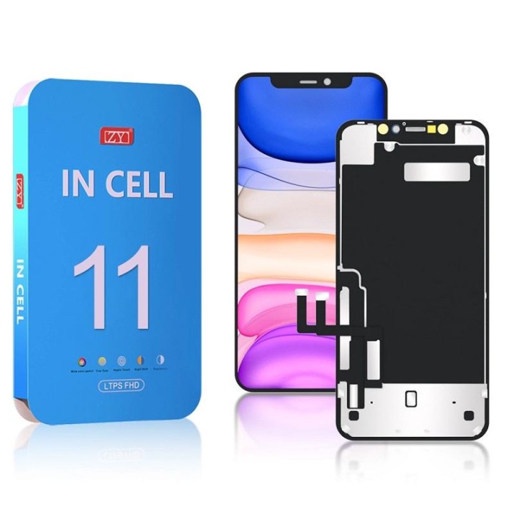 TOUCHSCREEN + DISPLAY LCD DISPLAY COMPLETO PER APPLE IPHONE 11 6.1 IN.