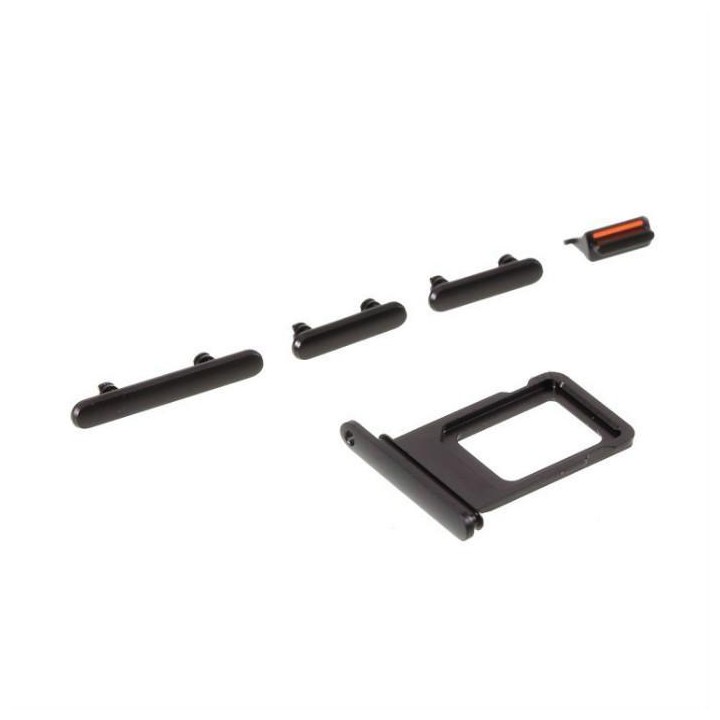 SET 4 PEZZI PORTA-SIM + TASTI VOLUME + TASTI POWER E TASTO VIBRAZIONE.