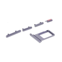 SET 4 PEZZI PORTA-SIM + TASTI VOLUME + TASTI POWER E TASTO VIBRAZIONE.
