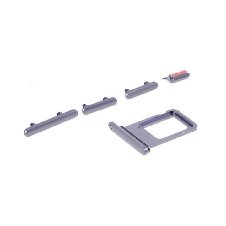 SET 4 PEZZI PORTA-SIM + TASTI VOLUME + TASTI POWER E TASTO VIBRAZIONE.