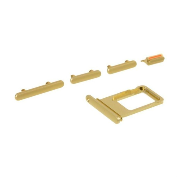 SET 4 PEZZI PORTA-SIM + TASTI VOLUME + TASTI POWER E TASTO VIBRAZIONE.