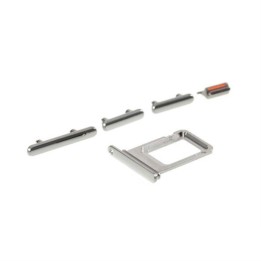 SET 4 PEZZI PORTA-SIM + TASTI VOLUME + TASTI POWER E TASTO VIBRAZIONE.