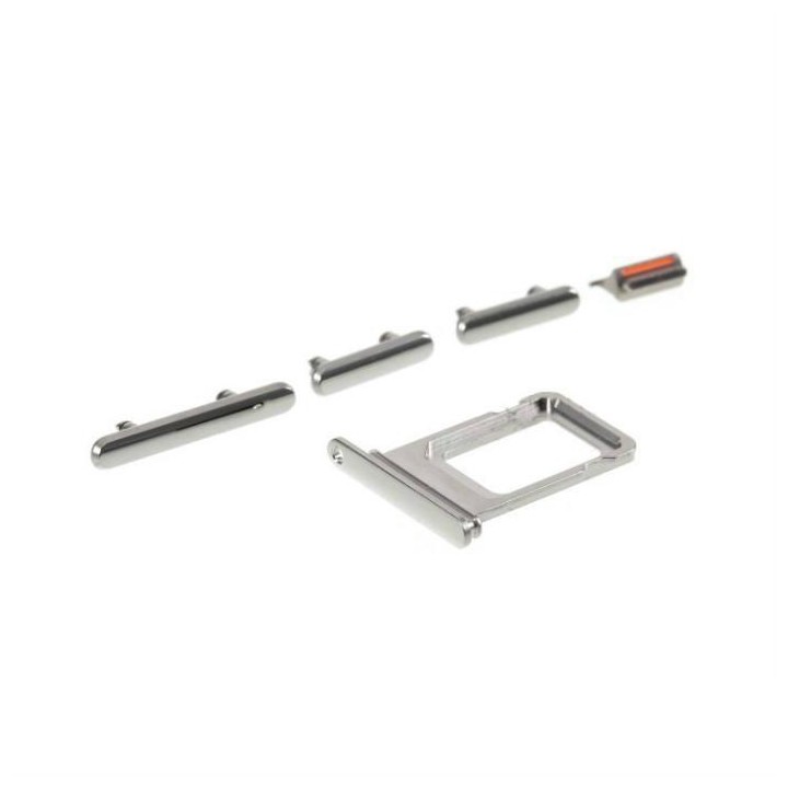 SET 4 PEZZI PORTA-SIM + TASTI VOLUME + TASTI POWER E TASTO VIBRAZIONE.