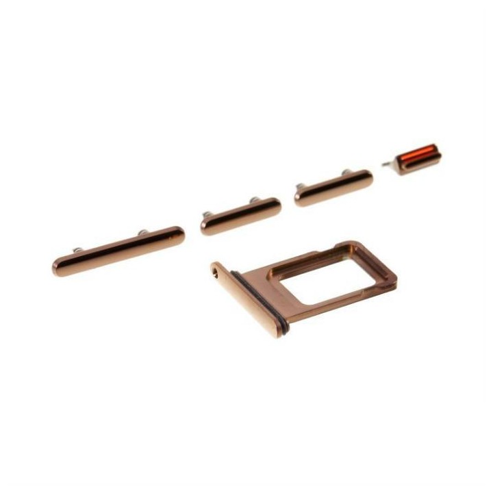SET 4 PEZZI PORTA-SIM + TASTI VOLUME + TASTI POWER E TASTO VIBRAZIONE.