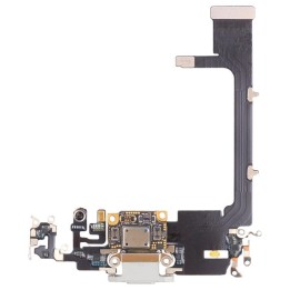 FLEX DI RICARICA + SMALL BOARD PER APPLE IPHONE 11 PRO 5.8 BIANCO ORI.