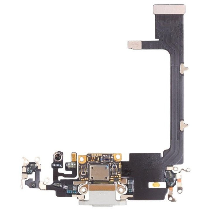 FLEX DI RICARICA + SMALL BOARD PER APPLE IPHONE 11 PRO 5.8 BIANCO ORI.