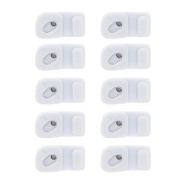 SET 10 PEZZI SCHERMO ANTIPOLVERE PER MICROFONO POSTERIORE PER APPLE I.