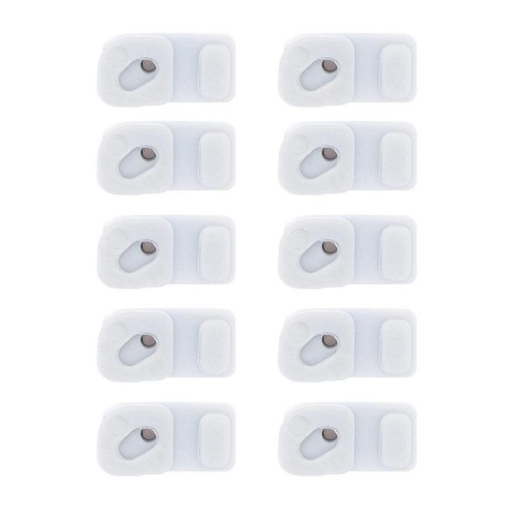 SET 10 PEZZI SCHERMO ANTIPOLVERE PER MICROFONO POSTERIORE PER APPLE I.