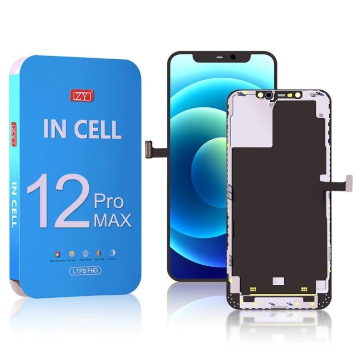TOUCHSCREEN + DISPLAY LCD DISPLAY COMPLETO PER APPLE IPHONE 12 PRO MA.