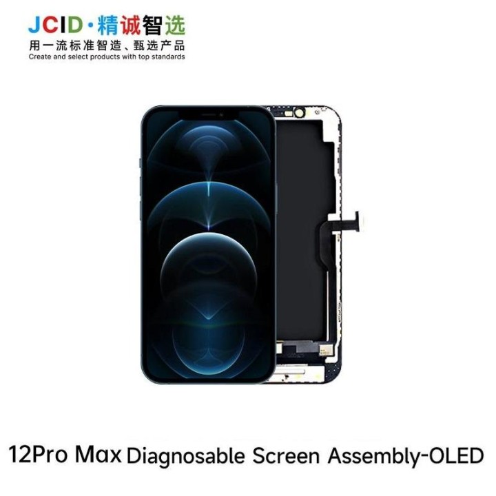 TOUCHSCREEN + DISPLAY OLED DISPLAY COMPLETO PER APPLE IPHONE 12 PRO M.