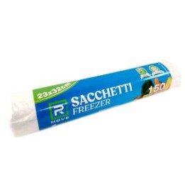 RMove 1 Rotolo da 150 Sacchi Freezer 23x32cm Trasparenti RMOVE