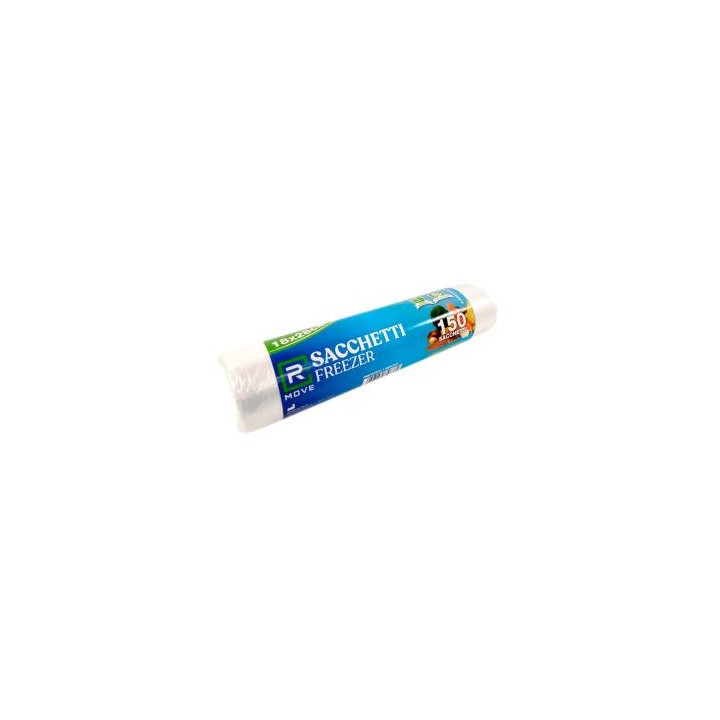 RMove 1 Rotolo da 150 Sacchi Freezer 18x28cm Trasparenti RMOVE