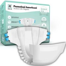RMove 1 Conf. da 22 pz XL Pannoloni Assorbenti ActiveLife Adulto RMOVE