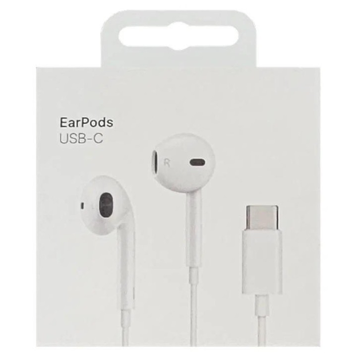 AURICOLARI USB-C CON CONFEZIONE A3046 PER APPLE IPHONE 15 / IPHONE 15.