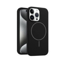 CUSTODIA CELLULARE DI SILICONE LIQUIDO + MAGNETICO PER APPLE IPHONE 1.