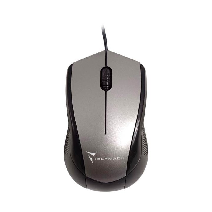 Techmade Mouse Ottico Usb Con Filo TM-XJ15 Grey
