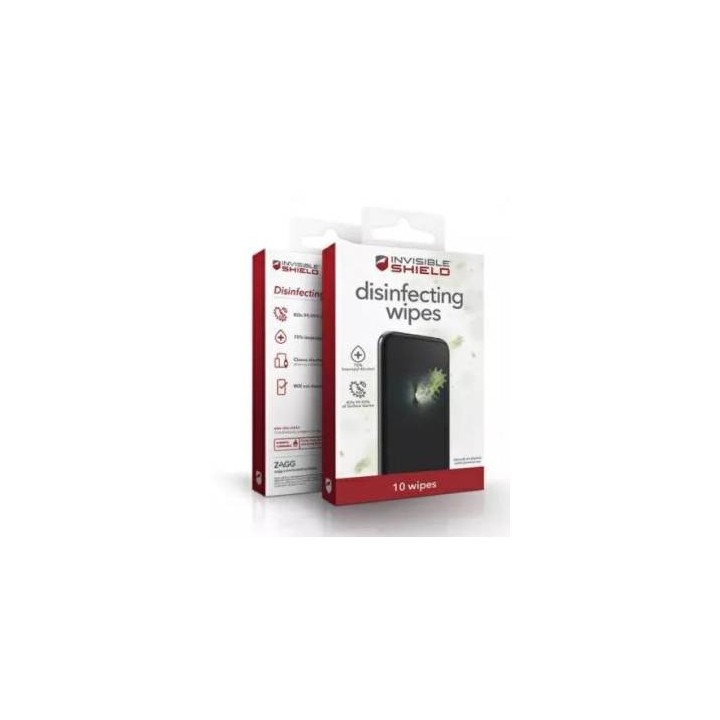 Zagg InvisibleShield Salviette Disinfettanti 10pz
