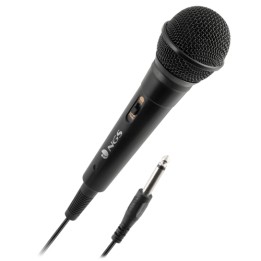 NGS SINGER FIRE: Microfono Dinamico, Microfono con Cavo da 3 Metri, C.