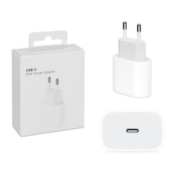 ALIMENTATORE USB‐C DA 20W A2347 CON CONFEZIONE PER APPLE IPHONE 8 / X.