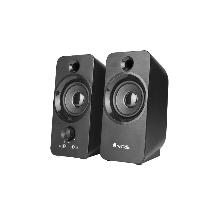 NGS ALTOPARLANTI SPEAKER 2.0 PC 12W, USB, JACK 3.5MM, PLUG AND PLAY