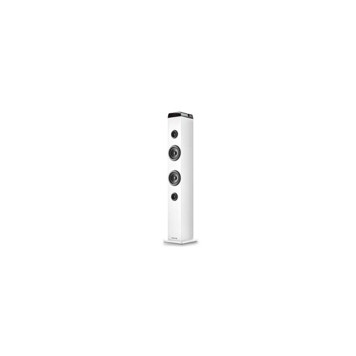NGS Speaker a Torre Sky Charm Pro BT USB RadioFM AUX 50W Bianca