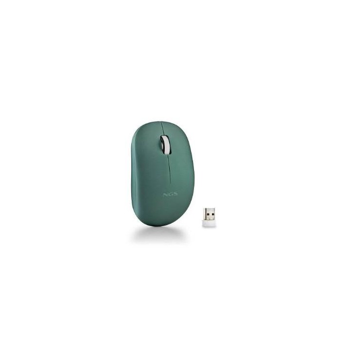 NGS Mouse Wireless Fog Pro 1000dpi 2tasti Green