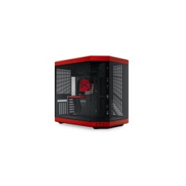 HYTE CASE MID TOWER DC Y70 BLK/RD 4xSLOTS GPU 3TG CS-HYTE-Y70-BR