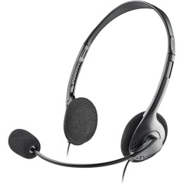 NGS CUFFIE CON MICROFONO REGOLABILE, CONNES AUDIO 3,5mm+ADATTATORE DO.