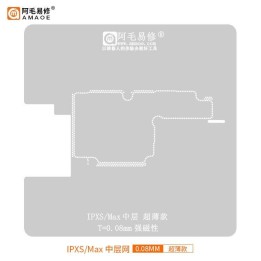 AMAOE IPXS/MAX 0.12mm STENCIL REBALLING BGA A STRATO INTERMEDIO PER A.