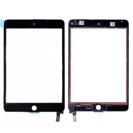 TOUCH E VETRO PER APPLE IPAD MINI 4 A1538 A1550 NERO ORIGINALE