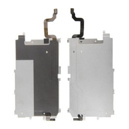 SUPPORTO LCD METALLICO + FLEX TASTO HOME-SCHEDA MADRE PER IPHONE6 IPH.