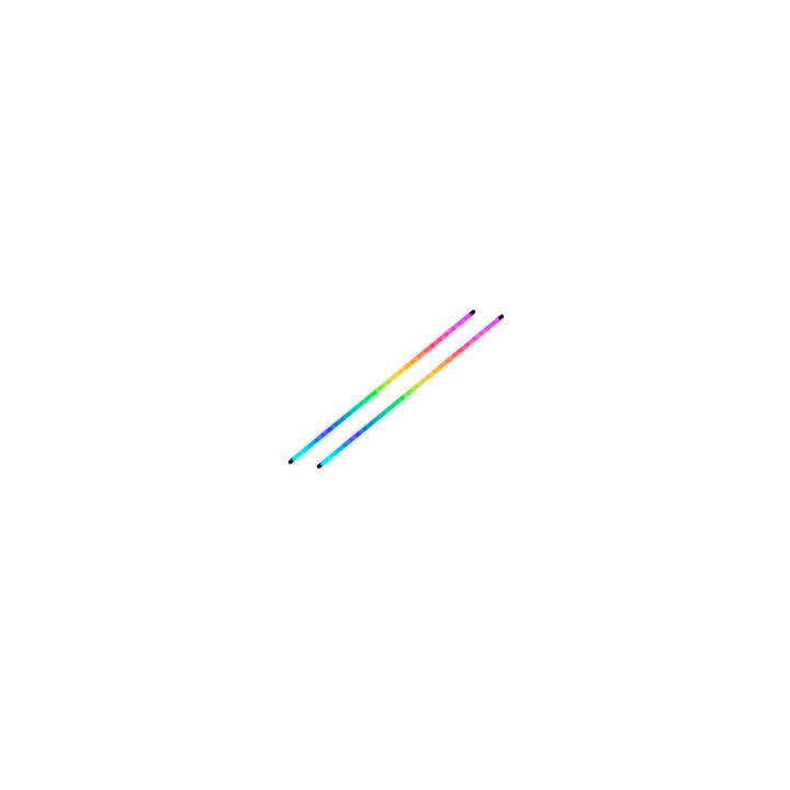 MARS GAMING LED STRIP RGB MLT-TWO 2x400mm ARGB HUB MB COMP