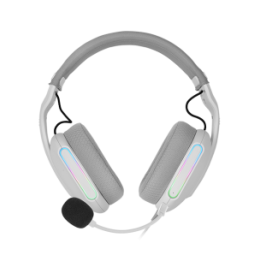 MARSGAMING GAMING CUFFIA+MIC MHPRO WHITE RGB PC MAC CONSOLES SAMRTHPO.