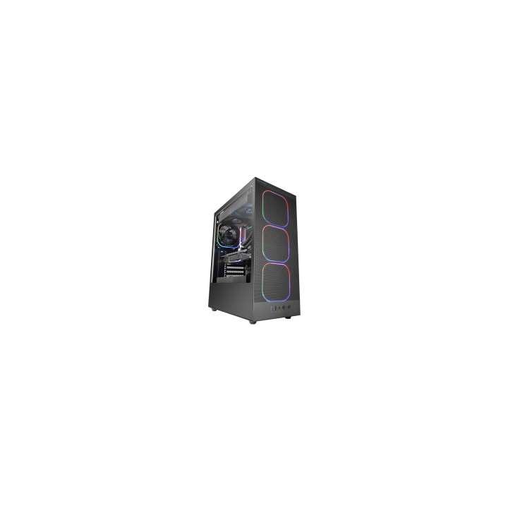 MARSGAMING CASE MID TOWER MC-NEBULA TG 4ARGB+HUB MESH
