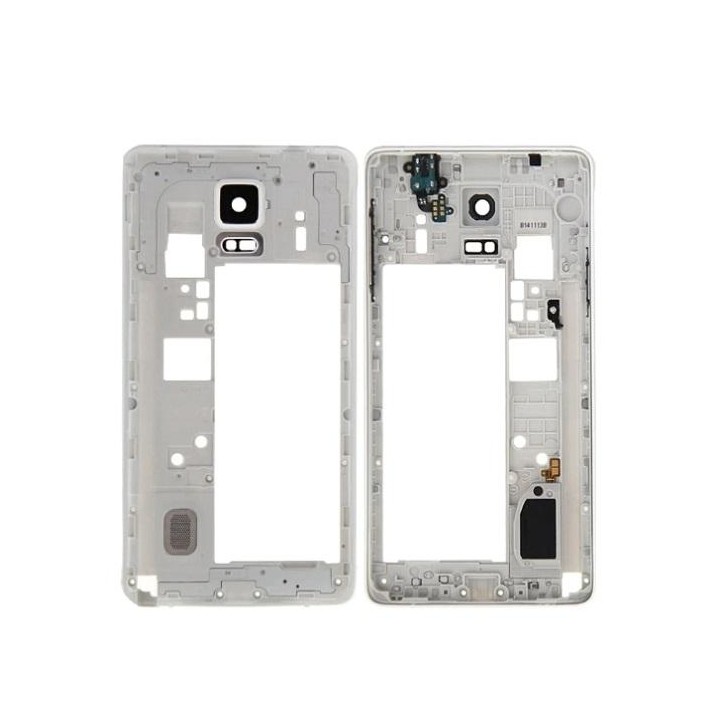 COVER CENTRALE B PER SAMSUNG GALAXY NOTE4 N910F BIANCO