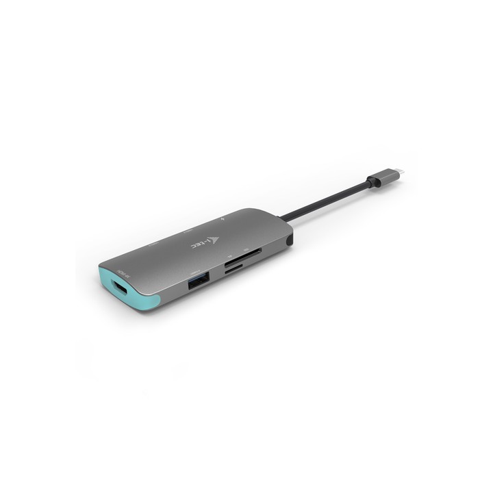 I-TEC DOCKING STATION IN METALLO USB-C, 4K HDMI + POWER DELIVERY 60W
