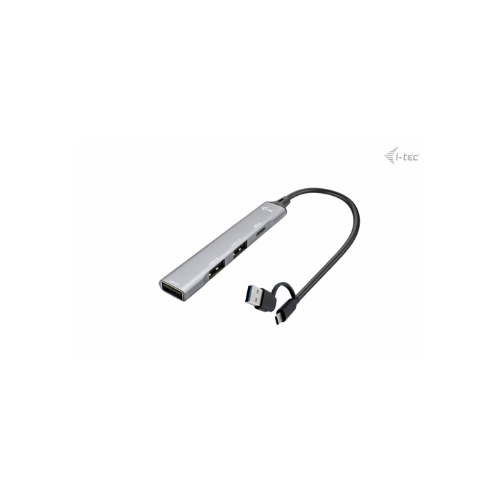 I-TEC USB-C/USB-A,HUB 1x USB 3.0 + 3x USB 2.0,METAL