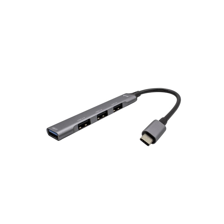 I-TEC USB-C METAL HUB 1X USB 3.0 e 3X USB 2.0